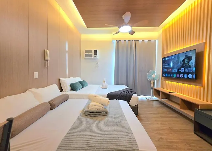 2311bt3 Solinea Unit Near Ayala Center Lägenhet *